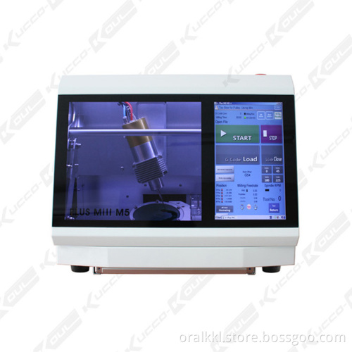 CAD CAM Milling Machine Compact Dental CNC Machining Solution 5-Axes